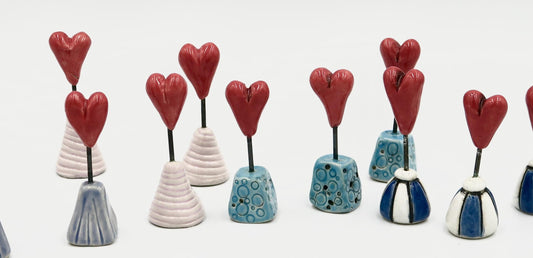 Ceramic Heart - A Gift of Love