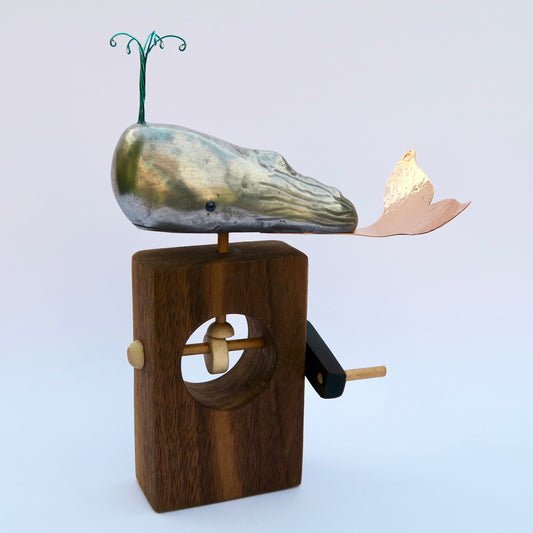Automaton Whale TinkerMade - Handcrafted in Oxfordshire