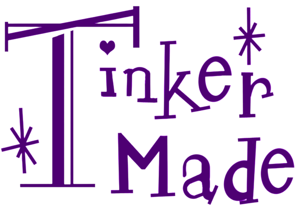 TinkerMade Logo - All glimmery and glitzy