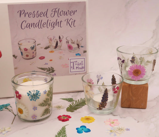 TinkerKit: Pressed Flower Candlelight Kit